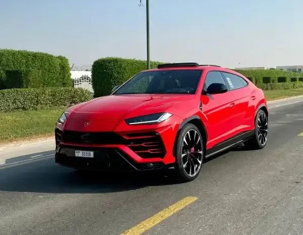 Lamborghini Red Car