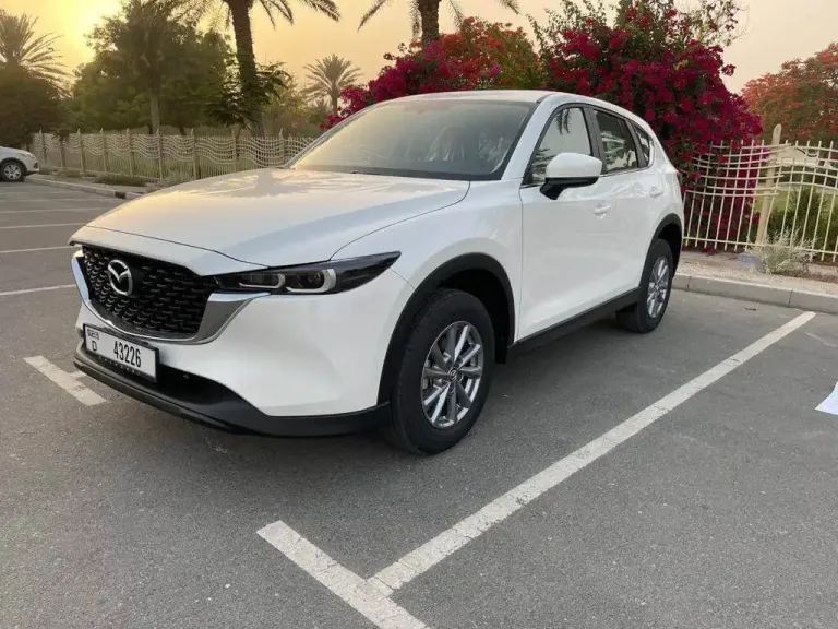 White Car in UAE